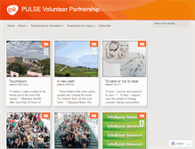 Tablet Screenshot of gskpulsevolunteers.com